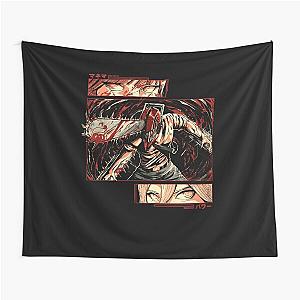 Chainsaw Devil  Tapestry