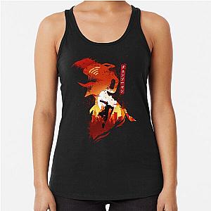 Chainsaw Demon Racerback Tank Top