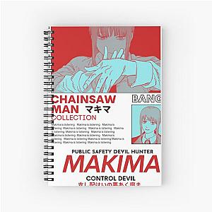 Makima Red - Homme à la tronçonneuse T-shirt classique Spiral Notebook