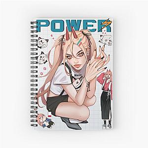 Power  Spiral Notebook