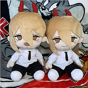 30cm Yellow White Power Japan Anime Chainsaw Man Plush