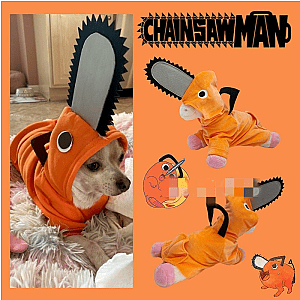 Pochita Chainsaw Man Plush Pets Cosplay Costume