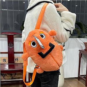 Pochita Chain Saw Man Cosplay Slipper Backpack Blanket Cloak