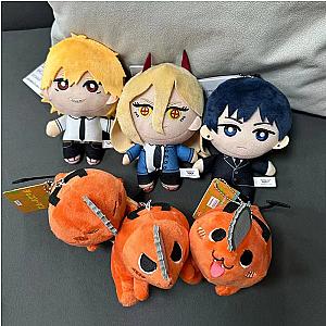 15cm Chainsaw Man Pochita Denji Power Aki Doll Keychain