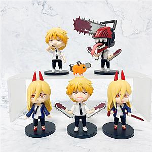 Chainsaw Man Denji Power Pochita Anime Figure Toys