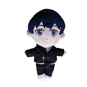 22cm Black Hayakawa Aki Anime Chainsaw Man Stuffed Toy Plush