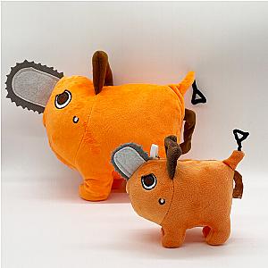 25-40cm Orange Pochita Chainsaw Man Shoes Cartoon Dog Plush