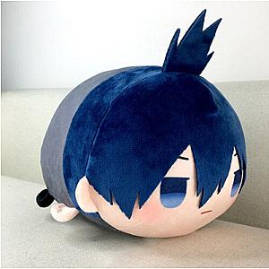 30cm Blue Aki Pillow Chainsaw Man Stuffed Toy Plush