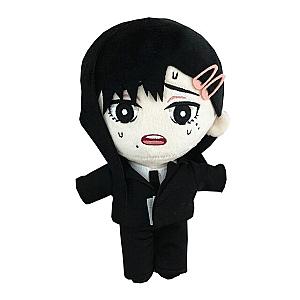20cm Black Higashiyama Kobeni Chainsaw Man Doll Plush