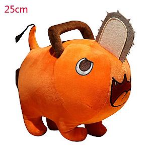 25cm Orange Pochita Chainsaw Man Doll Plush