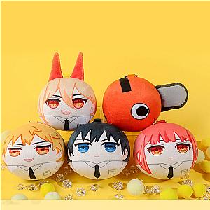 Chainsaw Man Characters Plush Doll Keychains