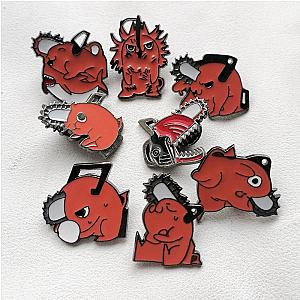 Pochita Chainsaw Man Cute Manga Brooch Enamel Pin