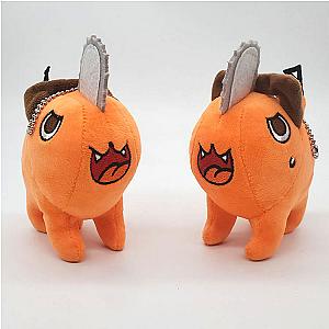 10-40cm Orange Pochita Chainsaw Man Cosplay Cute Doll Key Chain Plush