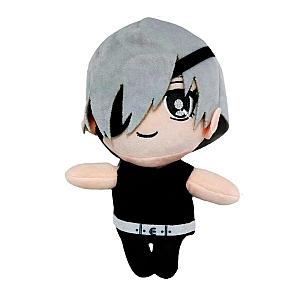 28cm Grey Quanxi Chainsaw Man Cartoon Stuffed Toy Plush