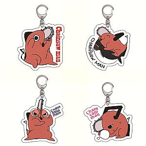 Pochita Chainsaw Man Anime Cute Pochita Keychains