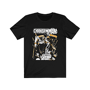 Vintage Style Chainsaw Man Anime T-Shirt