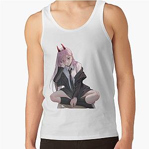 Chainsaw Man Tank Tops - Power stickers (Chainsaw Man) Tank Top RB0908 #555622