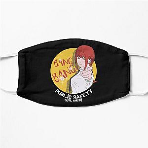 Chainsaw Man Face Masks - Makima Chainsaw Man - Bang - Public Safety Devil Hunter Black Flat Mask RB0908 #555646