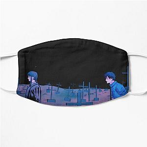 Chainsaw Man Face Masks - Makima and Denji in Cemetery - Chainsaw Man Flat Mask RB0908 #555642