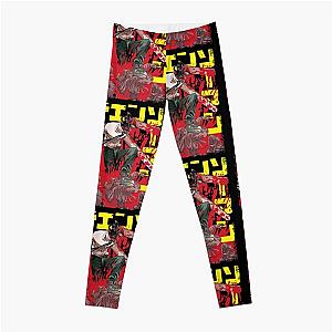 Chainsaw Man Leggings - chainsaw man manga Leggings RB0908 #555658
