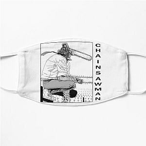 Chainsaw Man Face Masks - Chainsaw Man Design Flat Mask RB0908 #555647