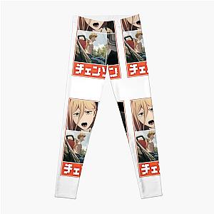 Chainsaw Man Leggings - Chainsaw Man - Trailer Leggings RB0908 #555665