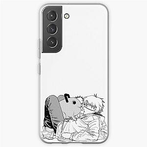 Chainsaw Man Cases - Chainsaw Man - Denji and Pochita Samsung Galaxy Soft Case RB0908 #555550