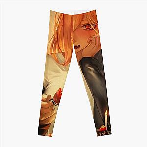 Chainsaw Man Leggings - chainsaw man  Leggings RB0908 #555681