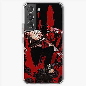 Chainsaw Man Cases - Red Chainsaw Man Samsung Galaxy Soft Case RB0908 #555548