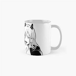 Chainsaw Man Mugs - Denji and Power - Chainsaw Man Sketch Art Classic Mug RB0908 #555754