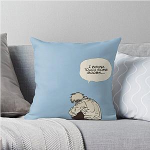 Chainsaw Man Pillows - Chainsaw Man - Denji's Goal Throw Pillow RB0908 #555784