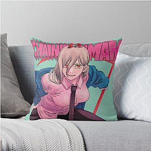 Chainsaw Man Pillows - Chainsaw Man Power Throw Pillow RB0908 #555782