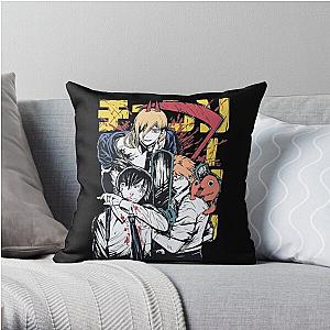 Chainsaw Man Pillows - Chainsaw Man - Denji Power Aki Throw Pillow RB0908 #555780