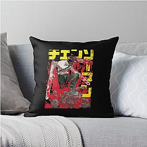 Chainsaw Man Pillows - chainsaw man manga Throw Pillow RB0908 #555796