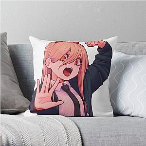 Chainsaw Man Pillows - Power Chainsaw Man Throw Pillow RB0908 #555788