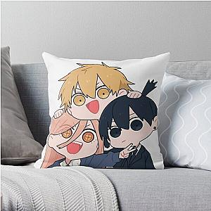 Chainsaw Man Pillows - Chainsaw Man - Team Chibi Design Throw Pillow RB0908 #555787