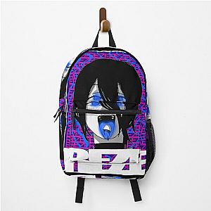 Chainsaw Man Backpacks - REZE CHAINSAW MAN FACE STREETWEAR BLACK Backpack RB0908 #555815