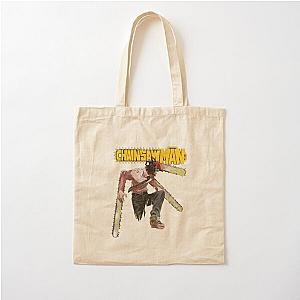 Chainsaw Man Bags - Denji - Chainsaw Man Cotton Tote Bag RB0908 #555845