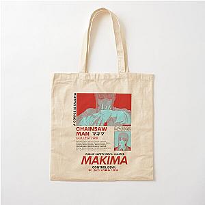 Chainsaw Man Bags - Makima Red - Chainsaw Man Cotton Tote Bag RB0908 #555844