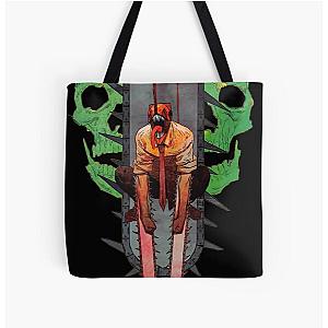 Chainsaw Man Bags - Chainsaw man  All Over Print Tote Bag RB0908 #555840
