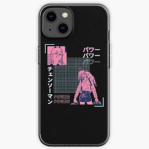 Chainsaw Man Cases - Power Chainsaw Man Street Wear iPhone Soft Case RB0908 #555556