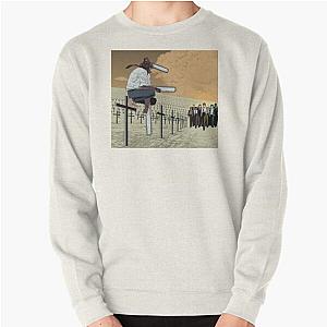 Chainsaw Man Sweatshirts - Makima Approaching Denji Pullover Sweatshirt RB0908 #555884