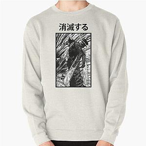 Chainsaw Man Sweatshirts - DENJI VS SWORD DEMON CHAINSAW MAN Pullover Sweatshirt RB0908 #555904