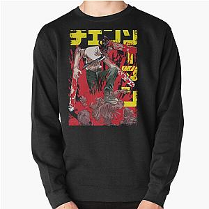 Chainsaw Man Sweatshirts - chainsaw man manga Pullover Sweatshirt RB0908 #555917