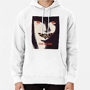 Chainsaw Man Hoodies - Makima Chainsaw Man Silence of the Lambs Style Poster Pullover Hoodie RB0908 [ID555933] #555933