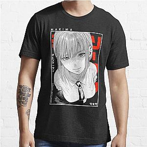 Chainsaw Man T-Shirts - Makima Red - Chainsaw Man Essential T-Shirt RB0908 [ID555993] [ID555993] #555993