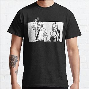 Chainsaw Man T-Shirts - Denji and Power trying to kill some drunk old man. Classic T-Shirt RB0908 [ID556012] [ID556012] #556012