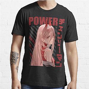 Chainsaw Man T-Shirts - Chainsaw Man - Power Essential T-Shirt RB0908 [ID556006] [ID556006] #556006