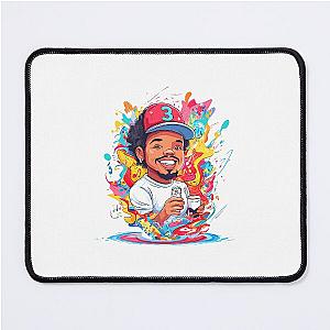 Chance The Rapper cartoon mousepad