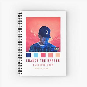 Chance The Rapper Coloring Book Spiral Notebook